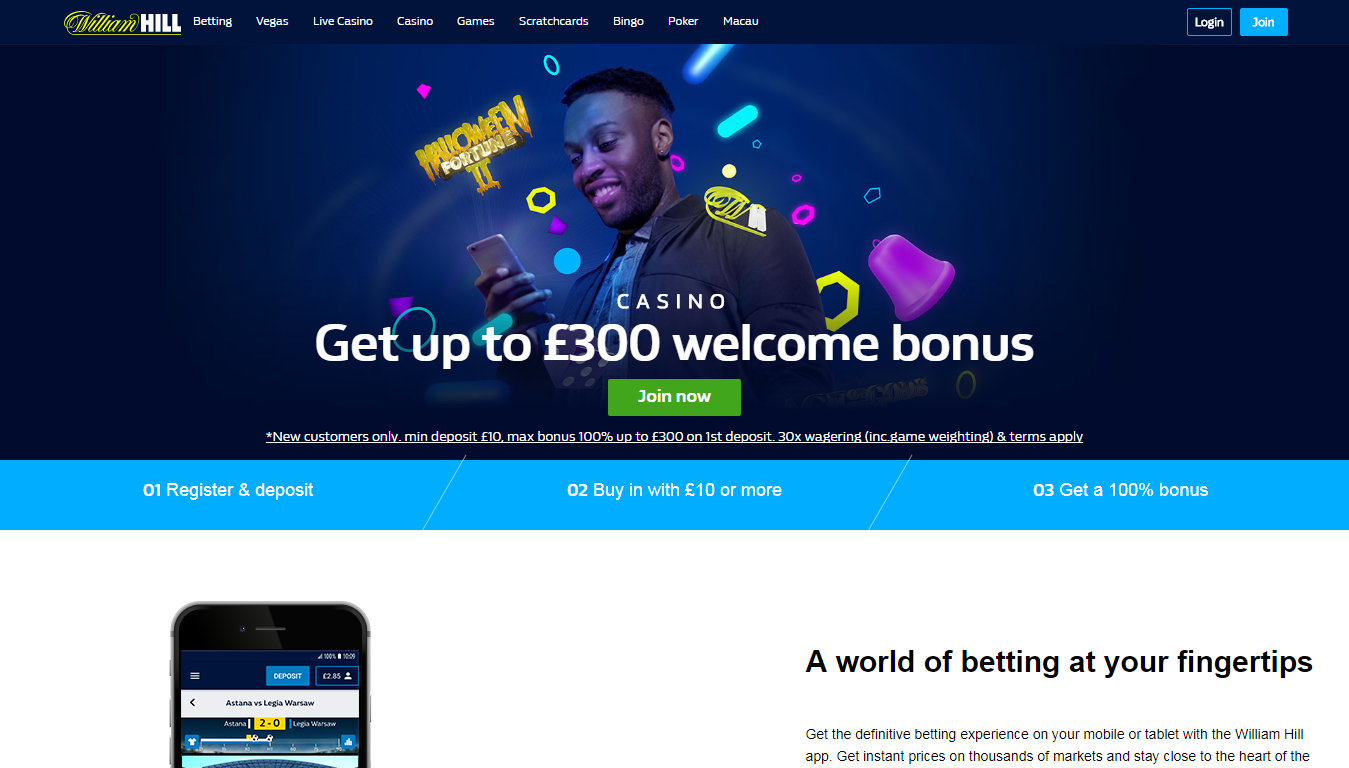 WilliamHill Home Page